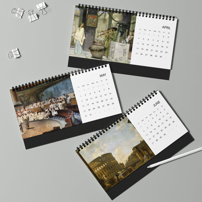 Roman History 2027 Desktop Calendar