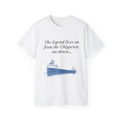 Edmund Fitzgerald Quote T-Shirt