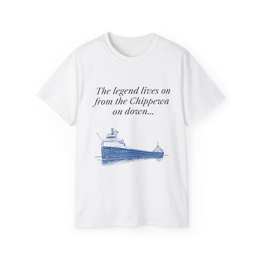Edmund Fitzgerald Quote T-Shirt