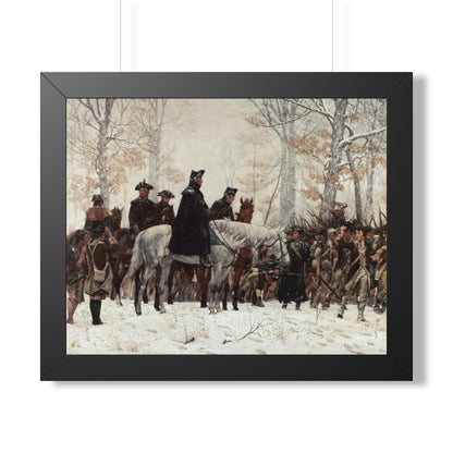 The March to Valley Forge Framed Print | William B. T. Trego, 1883