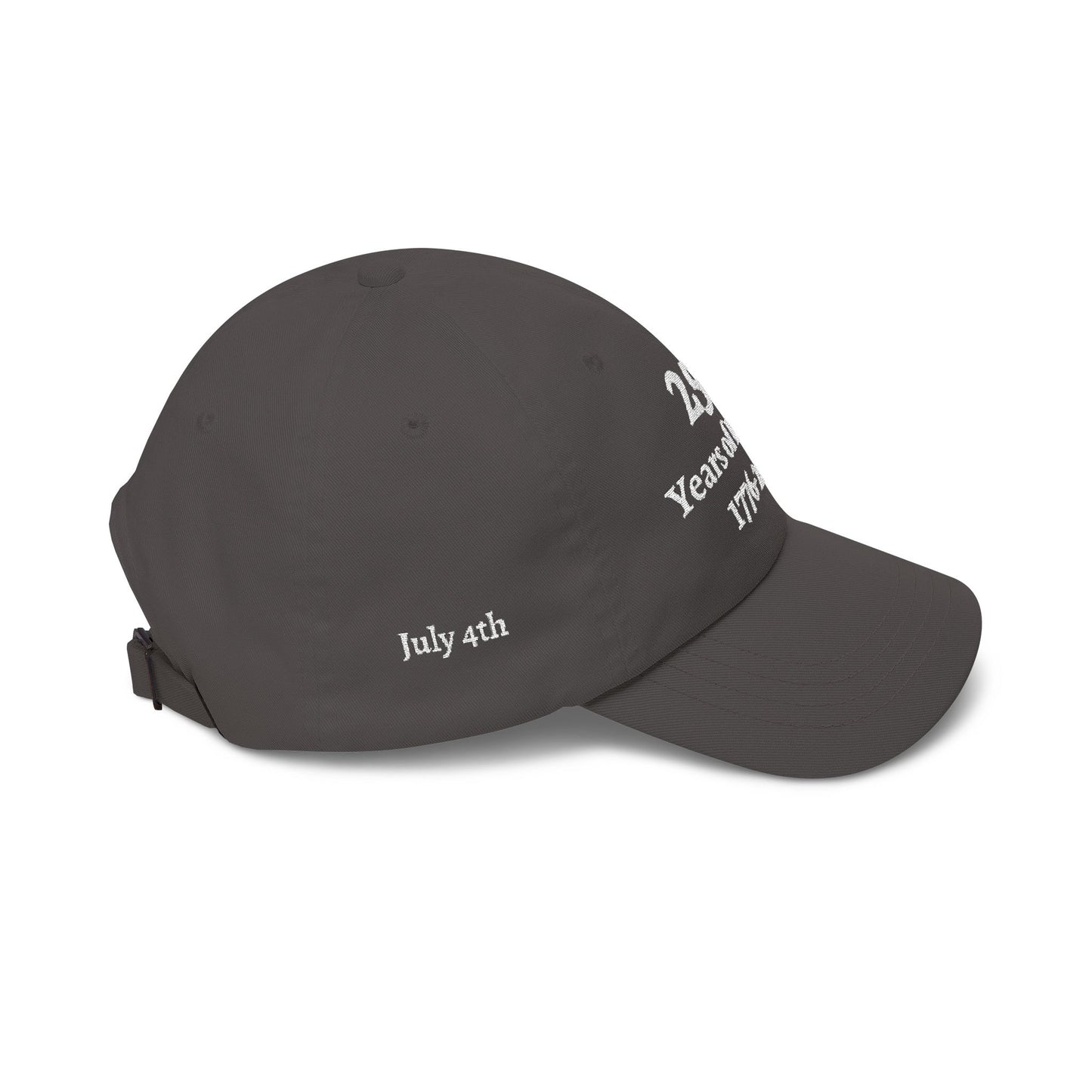 250 Years of History 1776–2026 Embroidered Hat