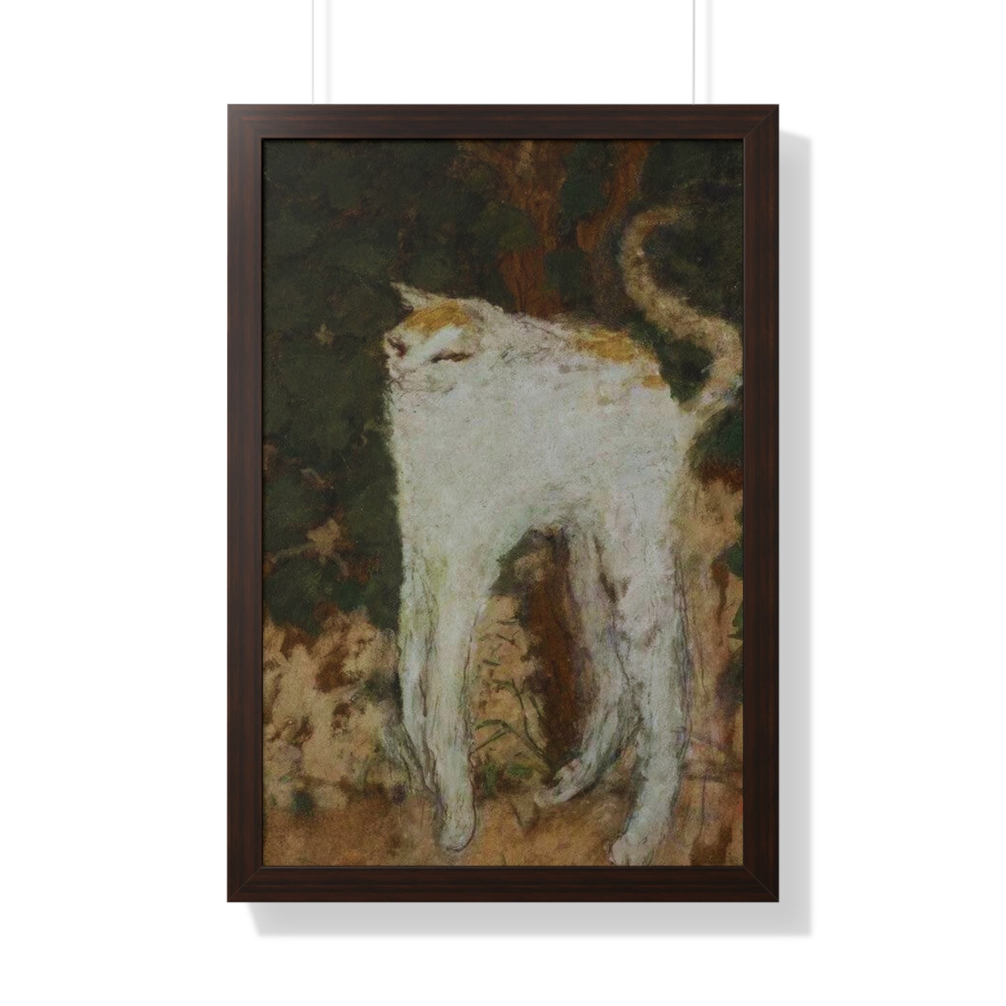 The White Cat 1894 Painting Poster