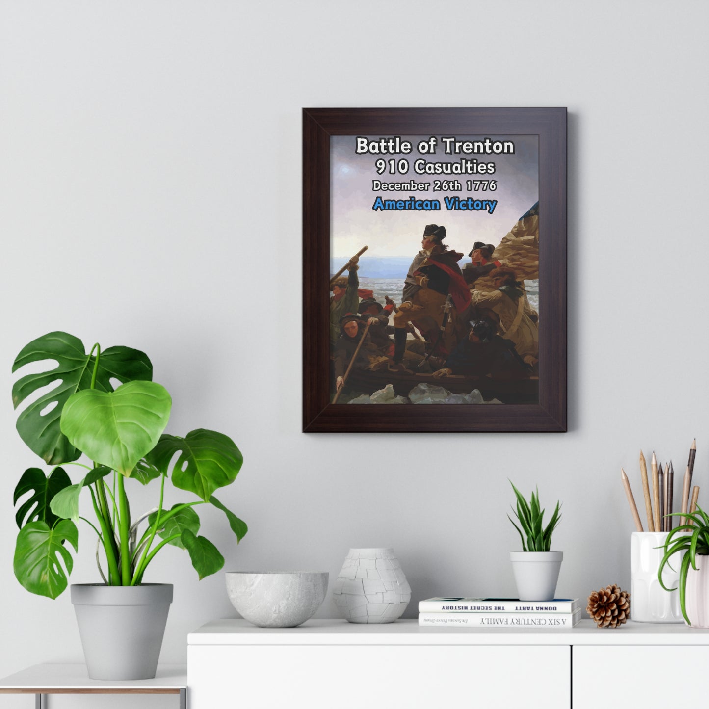 Battle of Trenton Framed Poster