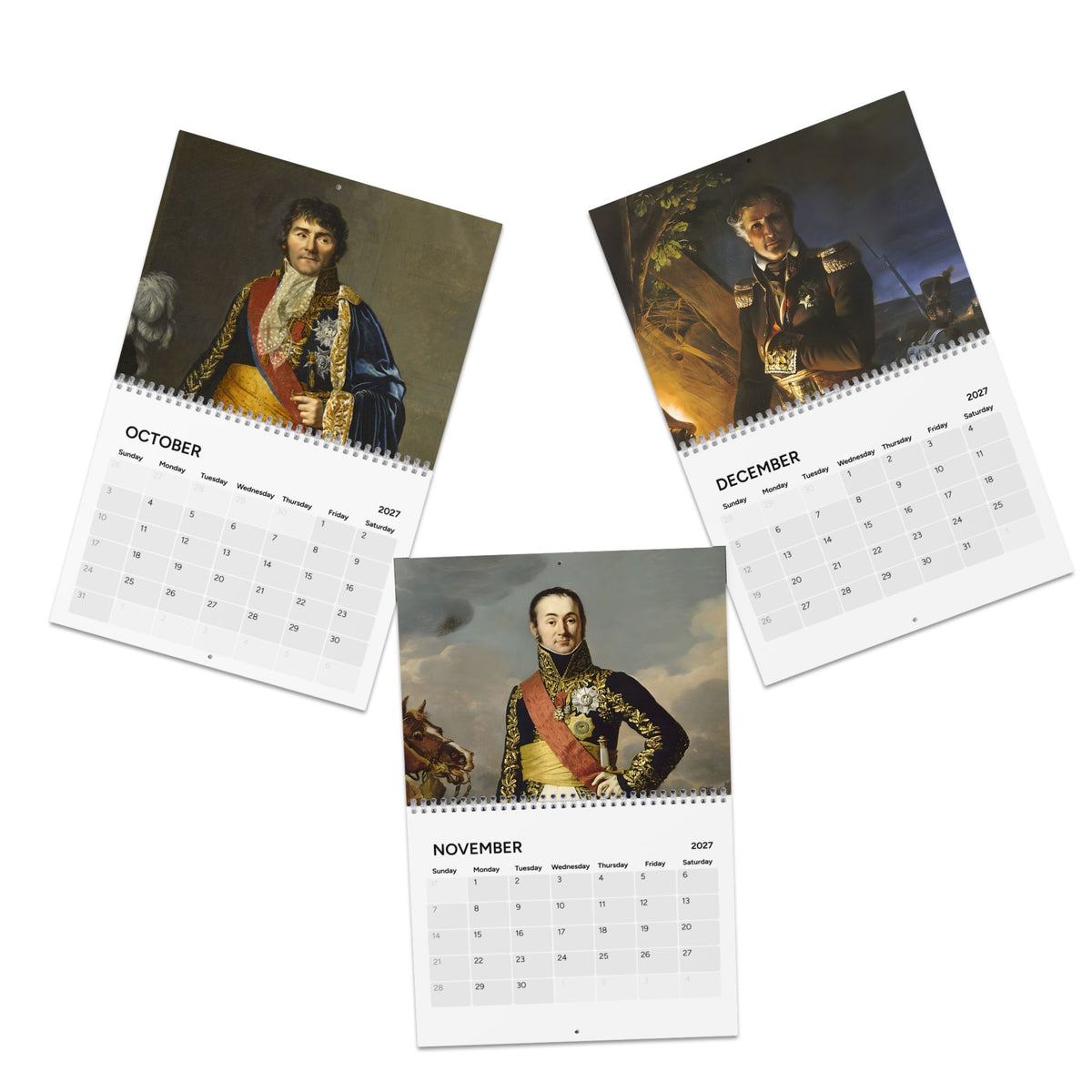 Napoleon's Marshals 2027 Calendar