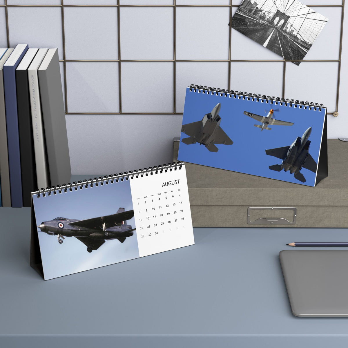 Aircraft Throughout History 2027 Desktop Calendar