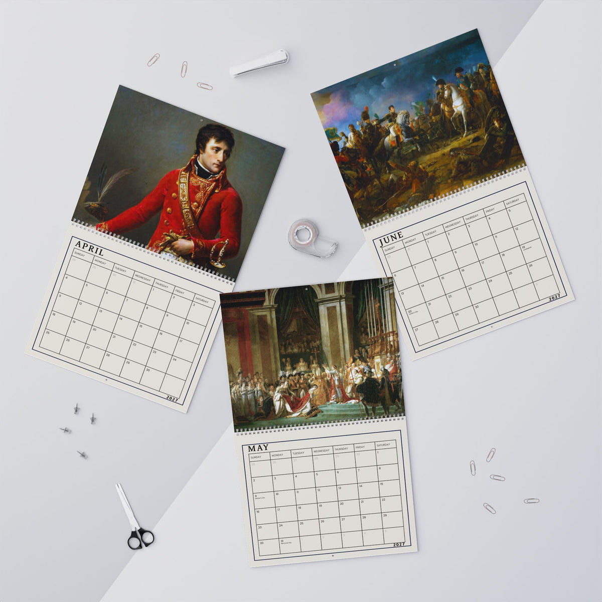 Life of Napoleon Bonaparte 2027 Calendar