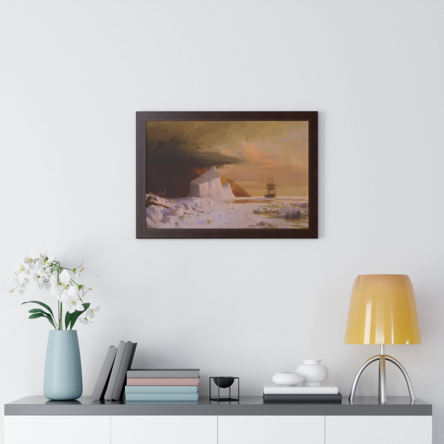 Arctic Summer Framed Painting Poster