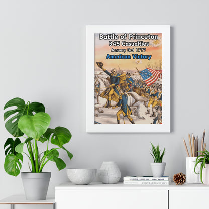 Battle of Princeton Framed Poster