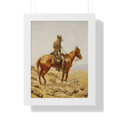 The Lookout Framed Painting Poster