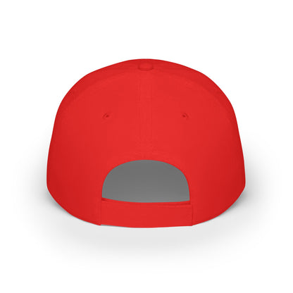 Make History Great Again Low Profile Baseball Cap - Red Cap for Outdoor Fun and Events