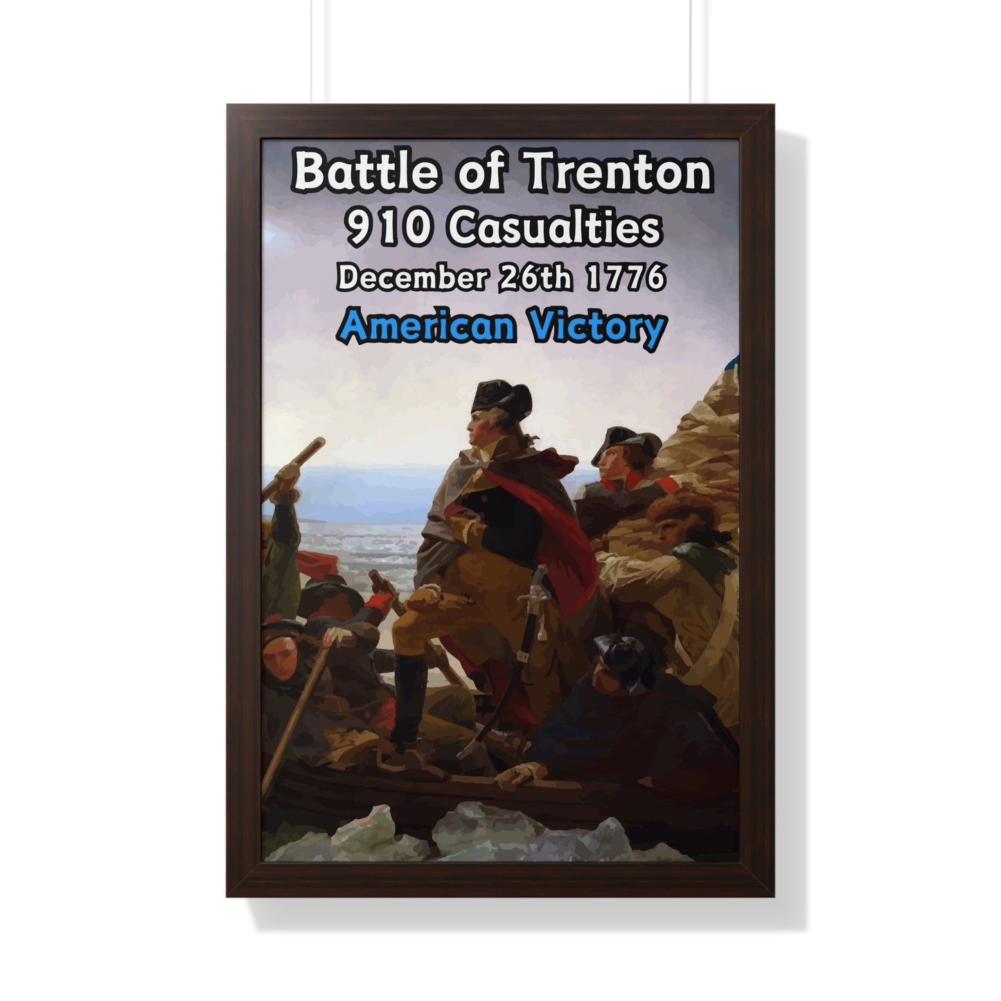 Battle of Trenton Framed Poster