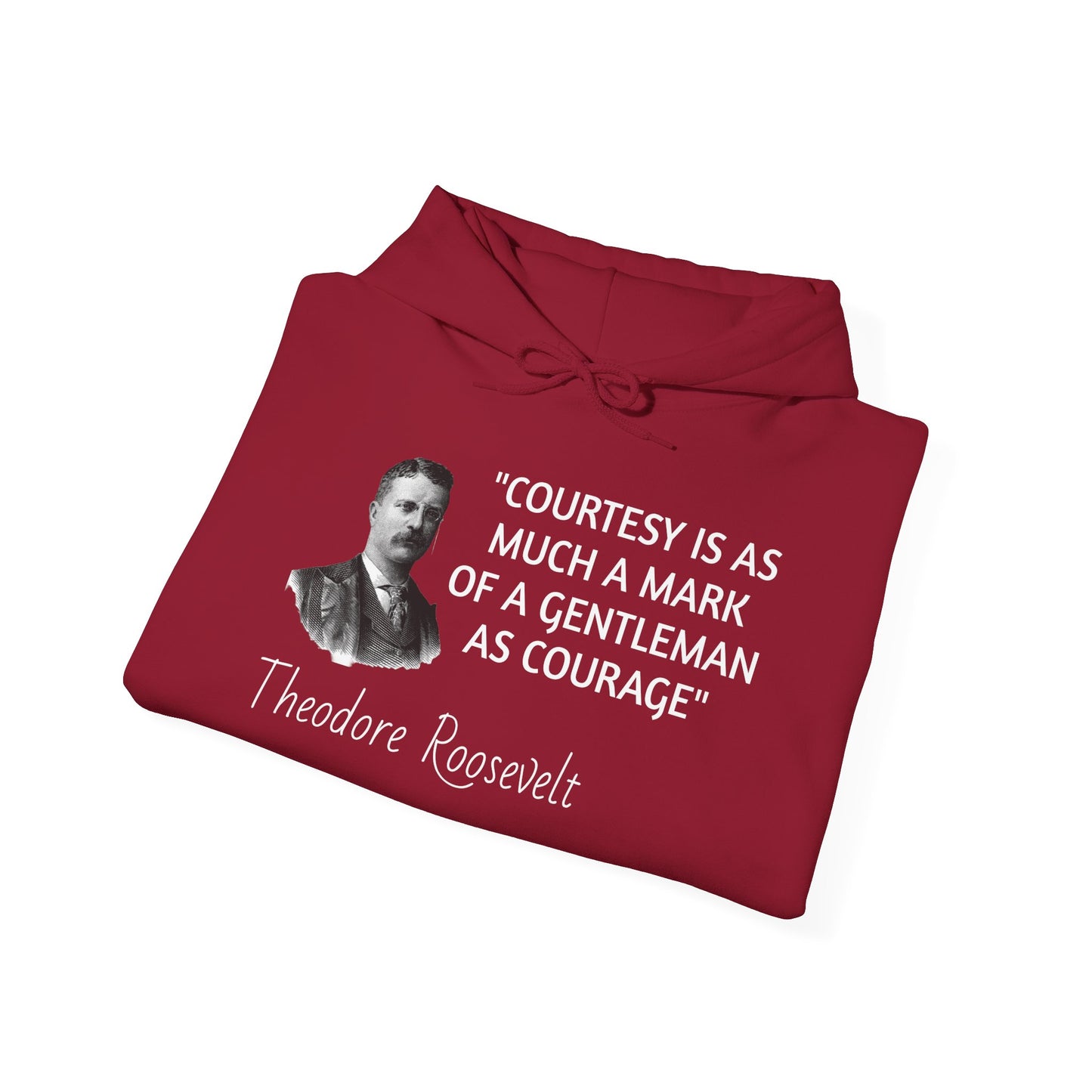 Theodore Roosevelt Quote Hoodie