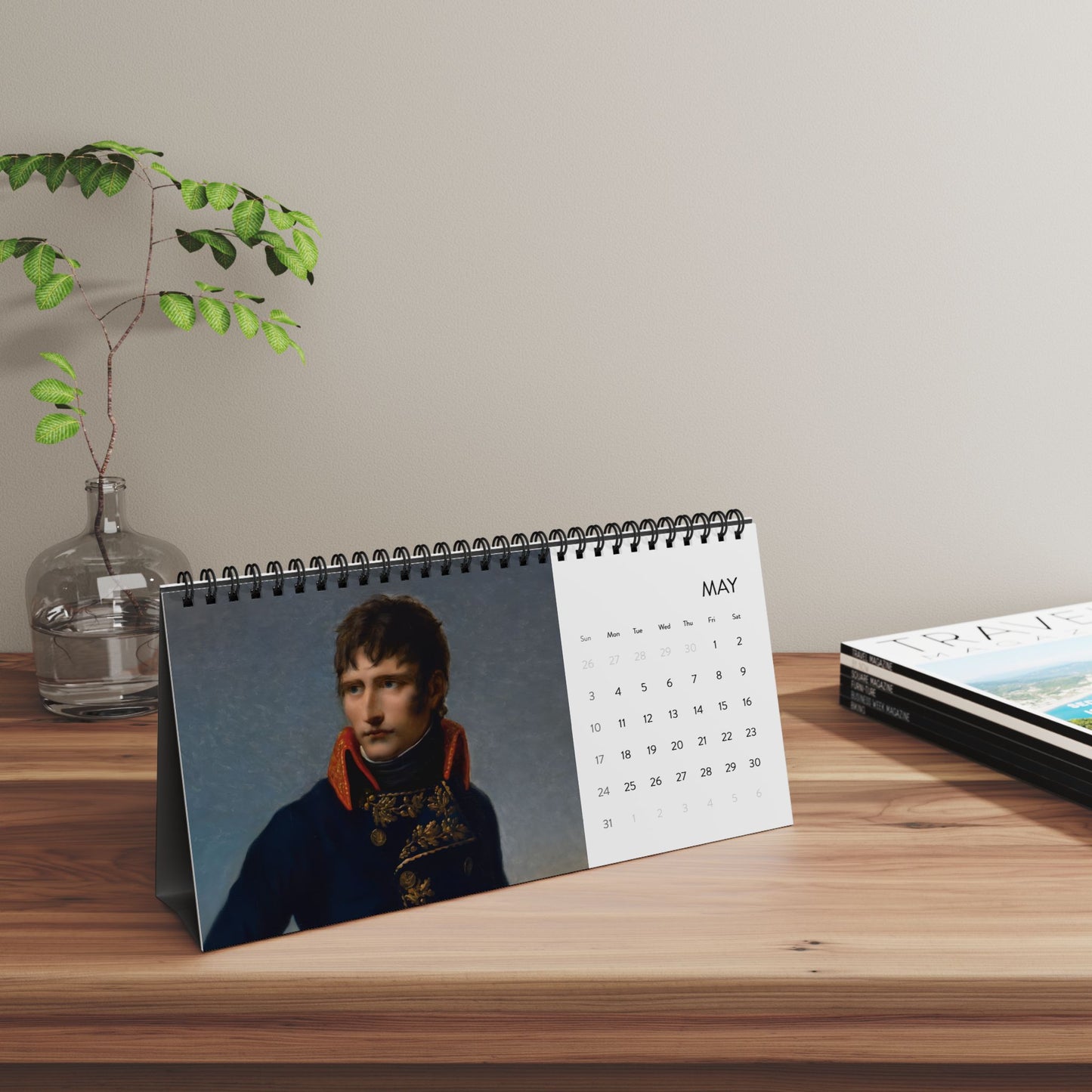Napoleon Portrait 2026 Desktop Calendar