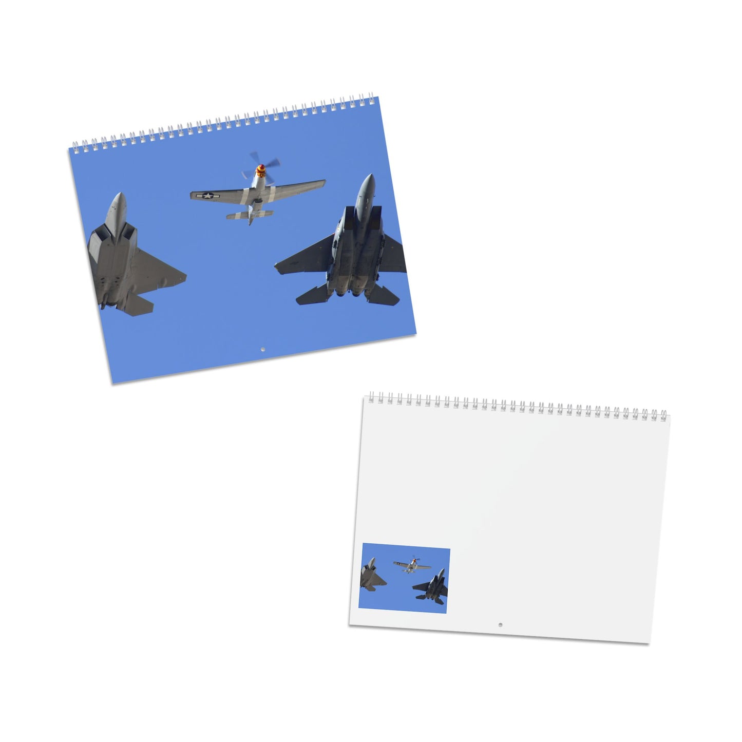 Aircraft Throughout History (Grid Style) 2026 Calendar