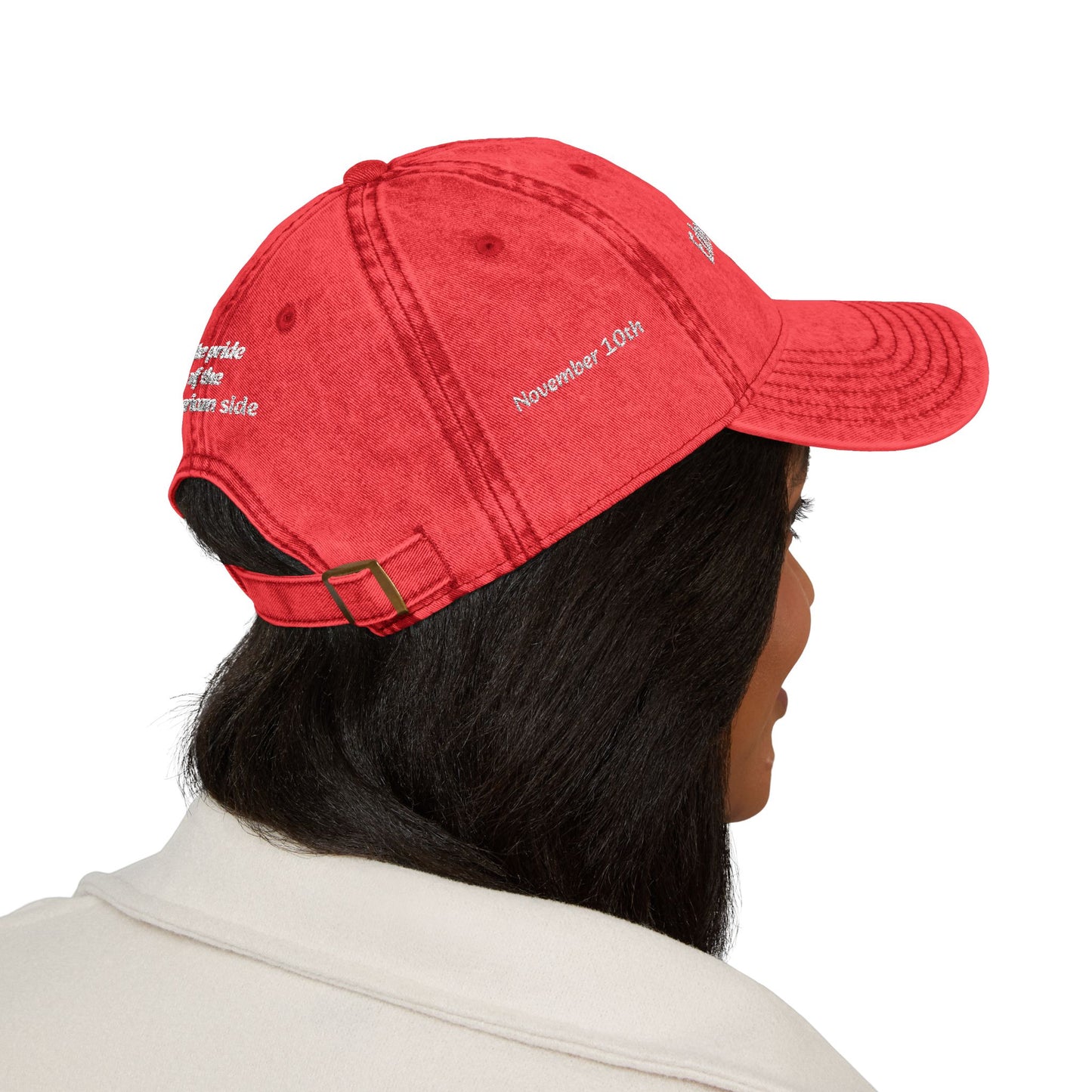 Edmund Fitzgerald Embroidered Vintage Hat