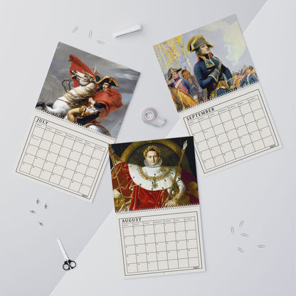 Historical Art Wall Calendar — Napoleon Portraits Monthly Calendar