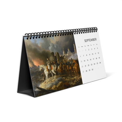 Napoleon Bonaparte Historic Event Desktop Calendar 2026