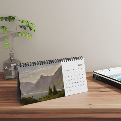 Caspar David Friedrich 2027 Desktop Calendar