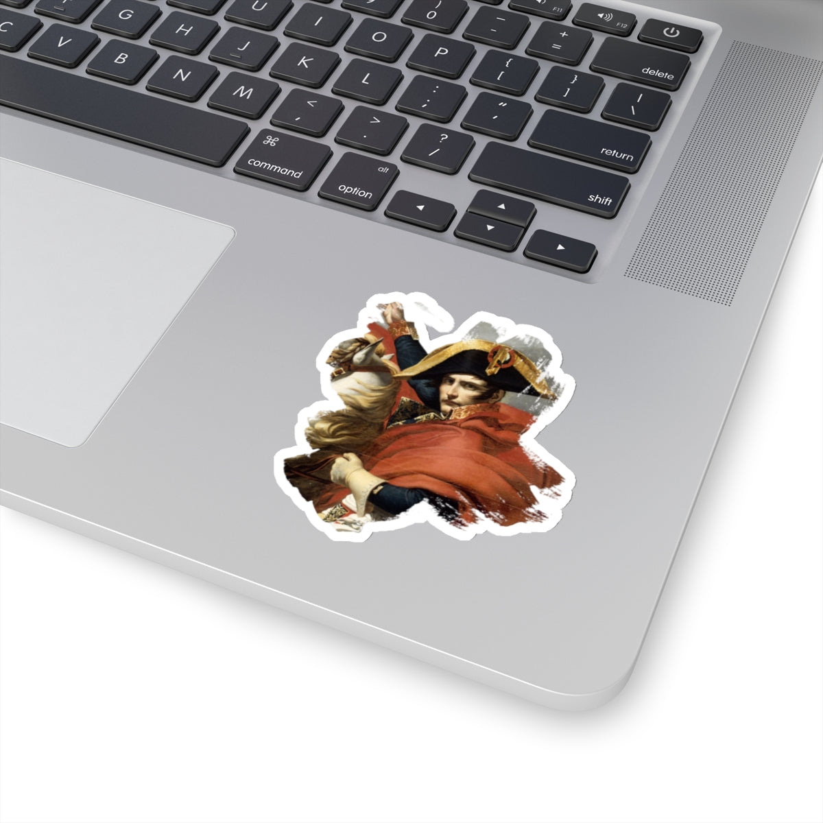 Napoleon Bonaparte Crossing Alps Cutout Sticker