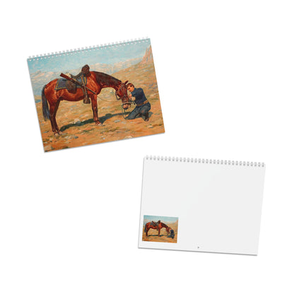 American Western Painting 2026 Calendar