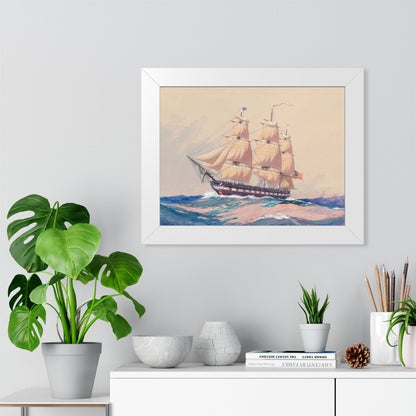 USS Philadelphia Framed Print | Worden Wood