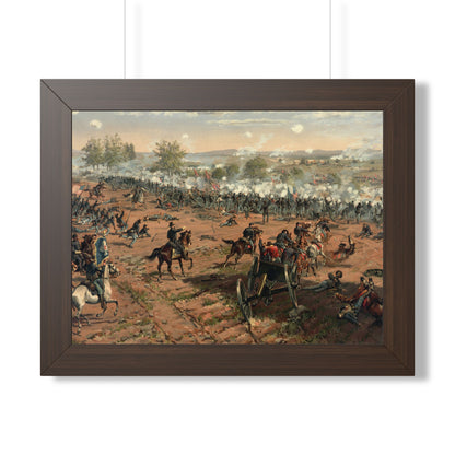 Battle of Gettysburg Framed Print | Thure de Thulstrup, 1887