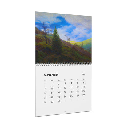 Caspar David Friedrich 2025 Paintings Calendar