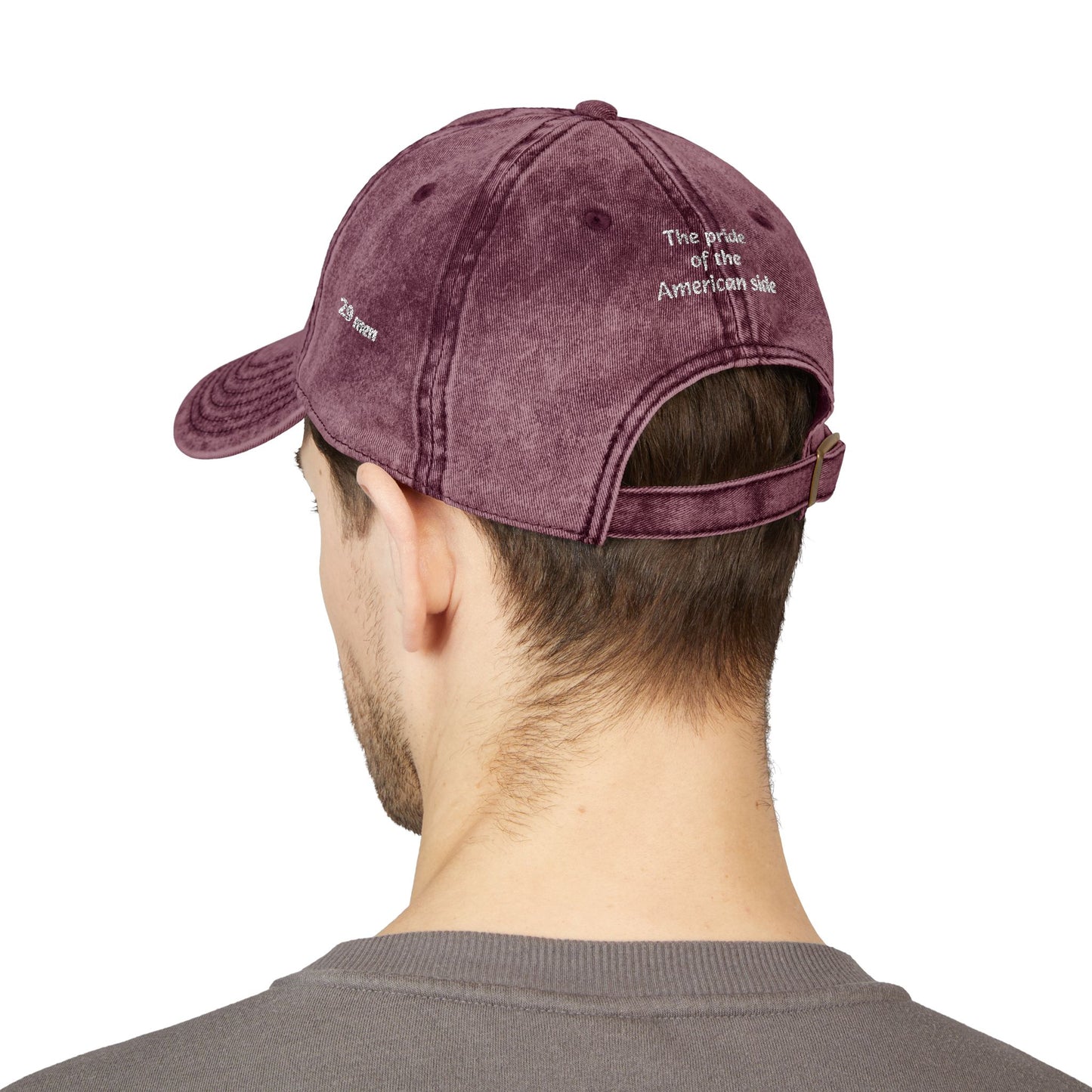 Edmund Fitzgerald Embroidered Vintage Hat