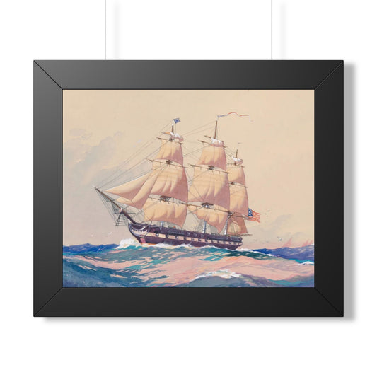 USS Philadelphia Framed Print | Worden Wood