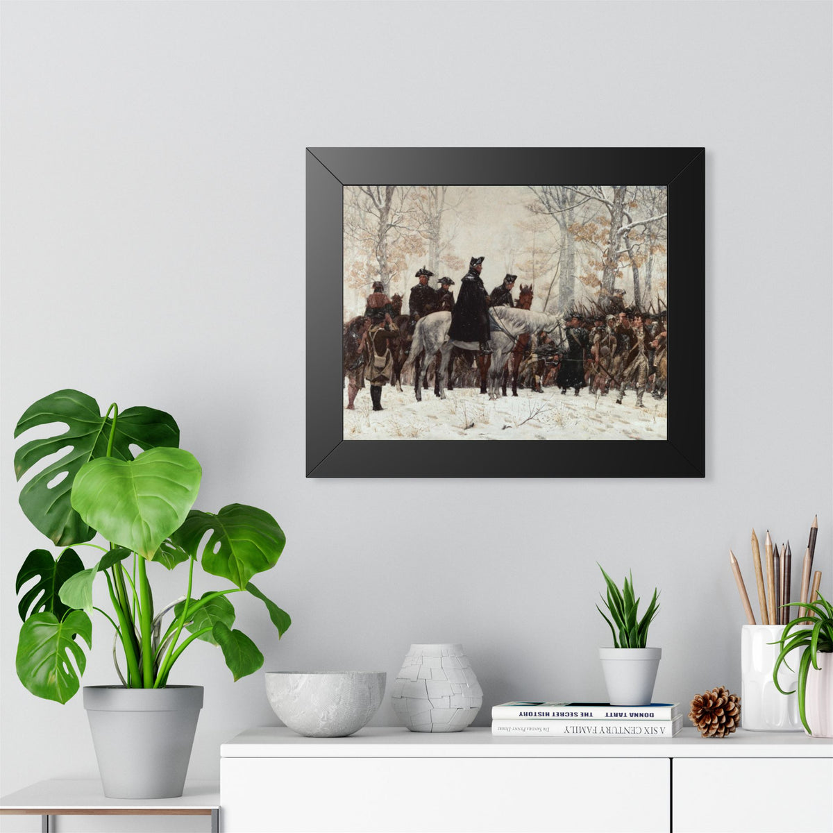 The March to Valley Forge Framed Print | William B. T. Trego, 1883