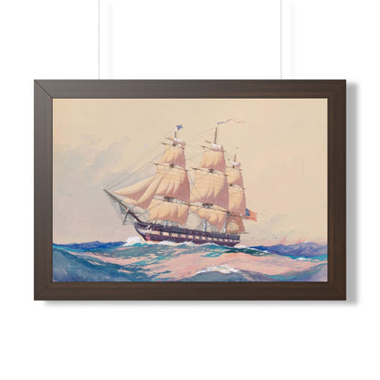 USS Philadelphia Framed Print | Worden Wood