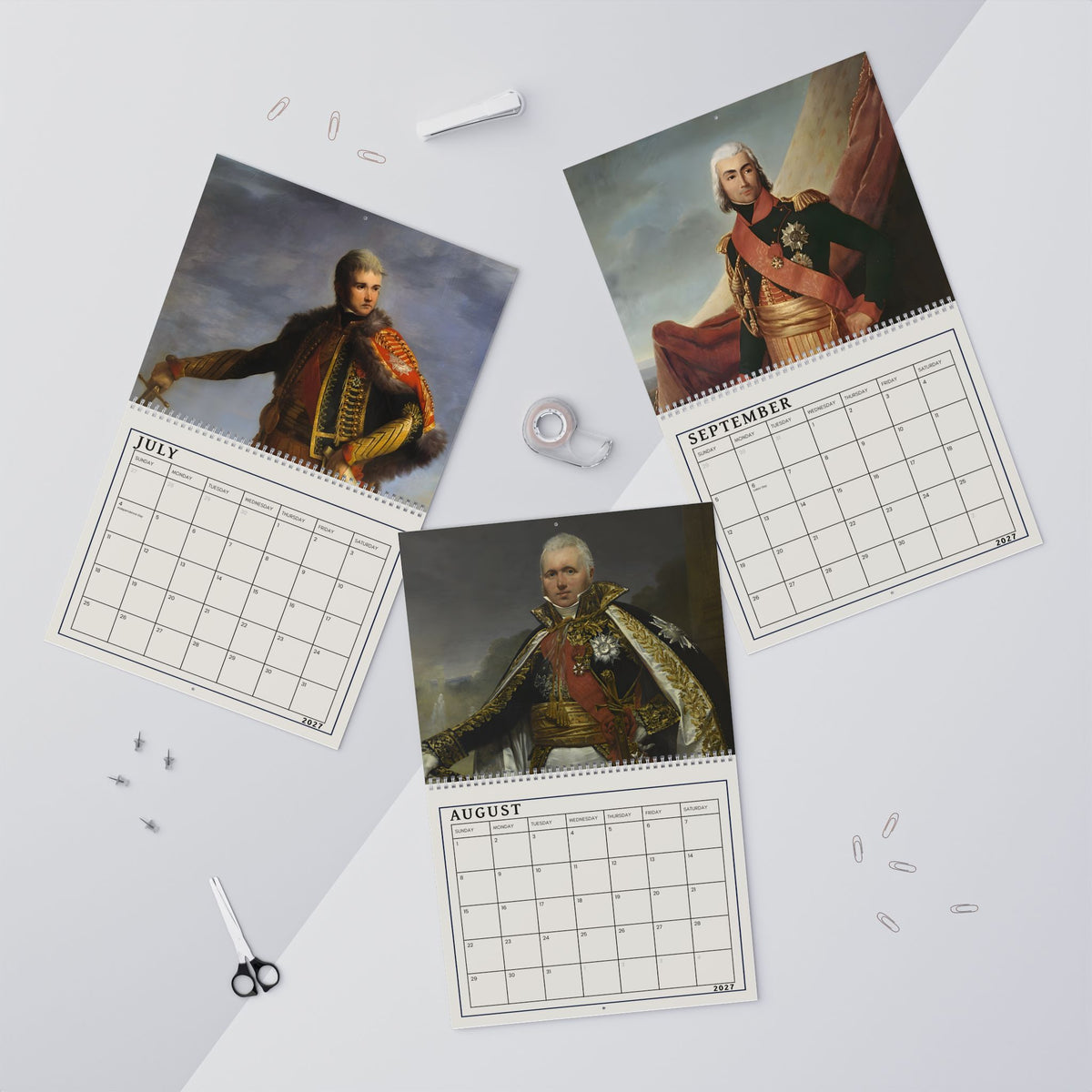 Napoleon's Marshals 2027 Calendar