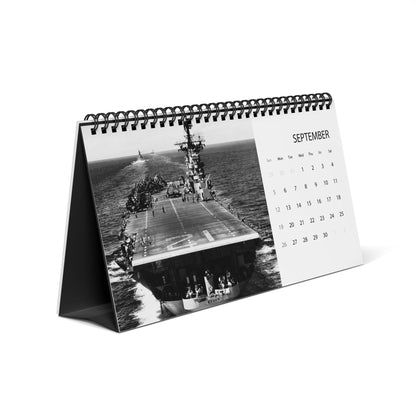 Naval Aircraft Carrier Desktop Calendar 2027