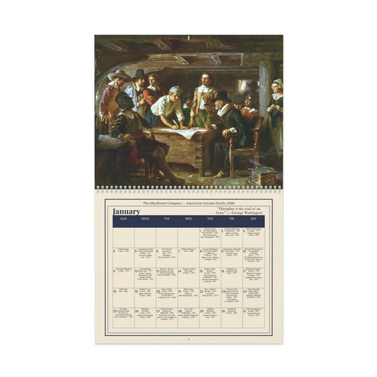250th Anniversary American History Calendar | This Day in History Wall Calendar