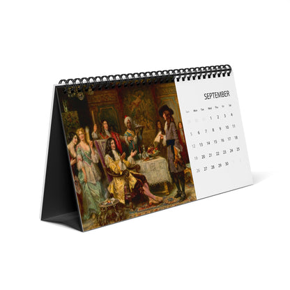 Colonial America 2027 Desktop Calendar