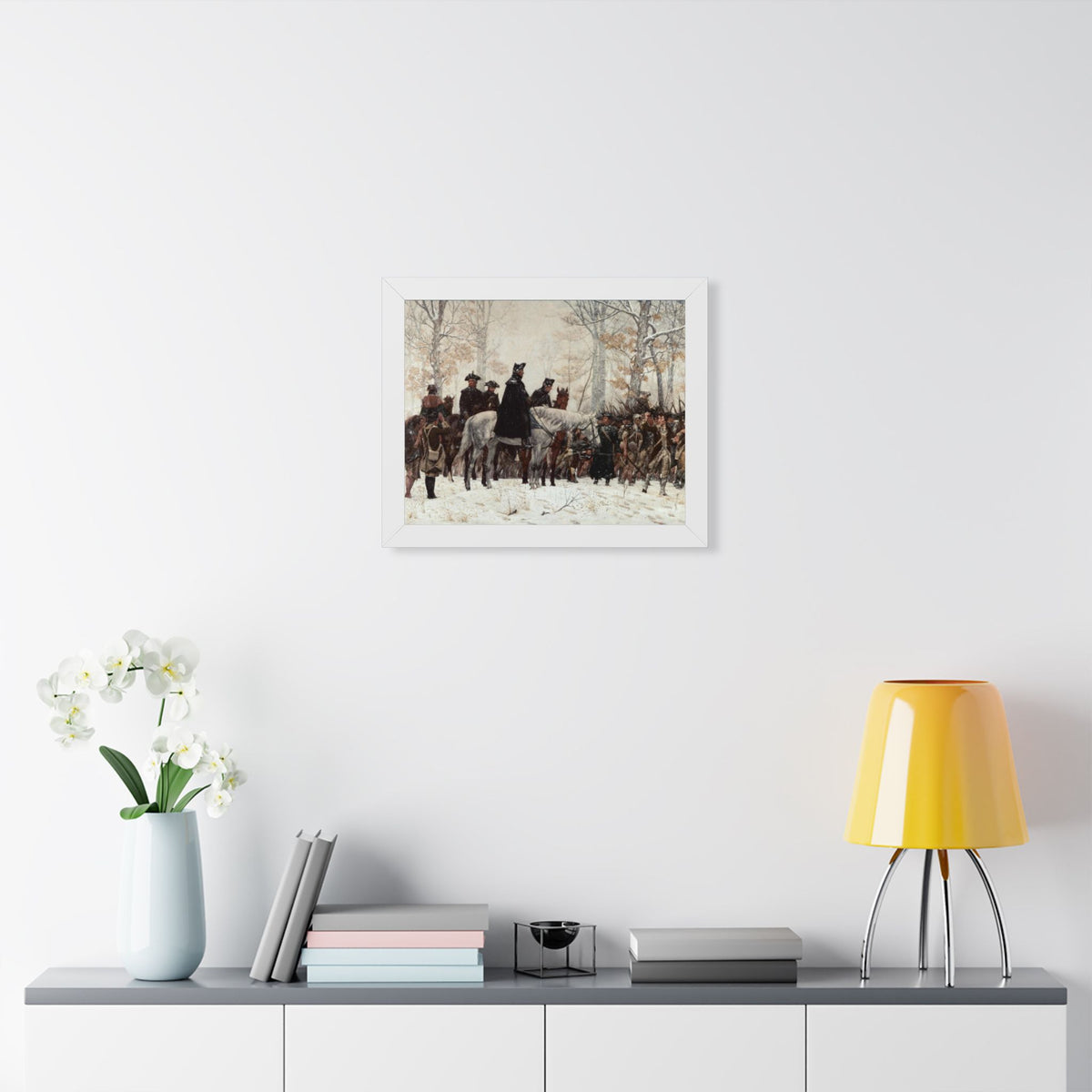 The March to Valley Forge Framed Print | William B. T. Trego, 1883