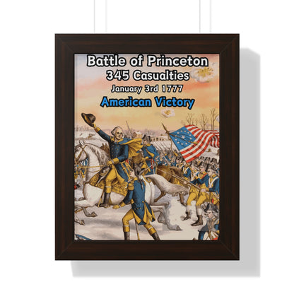 Battle of Princeton Framed Poster