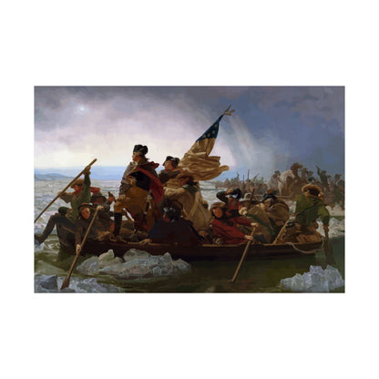 George Washington Crossing the Delaware Matte Poster