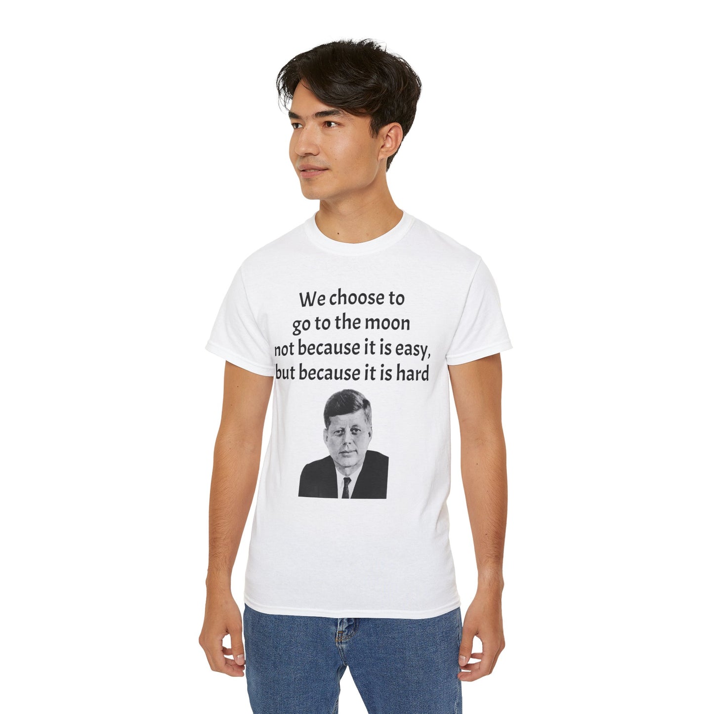 John F. Kennedy Moon Landing Quote Shirt