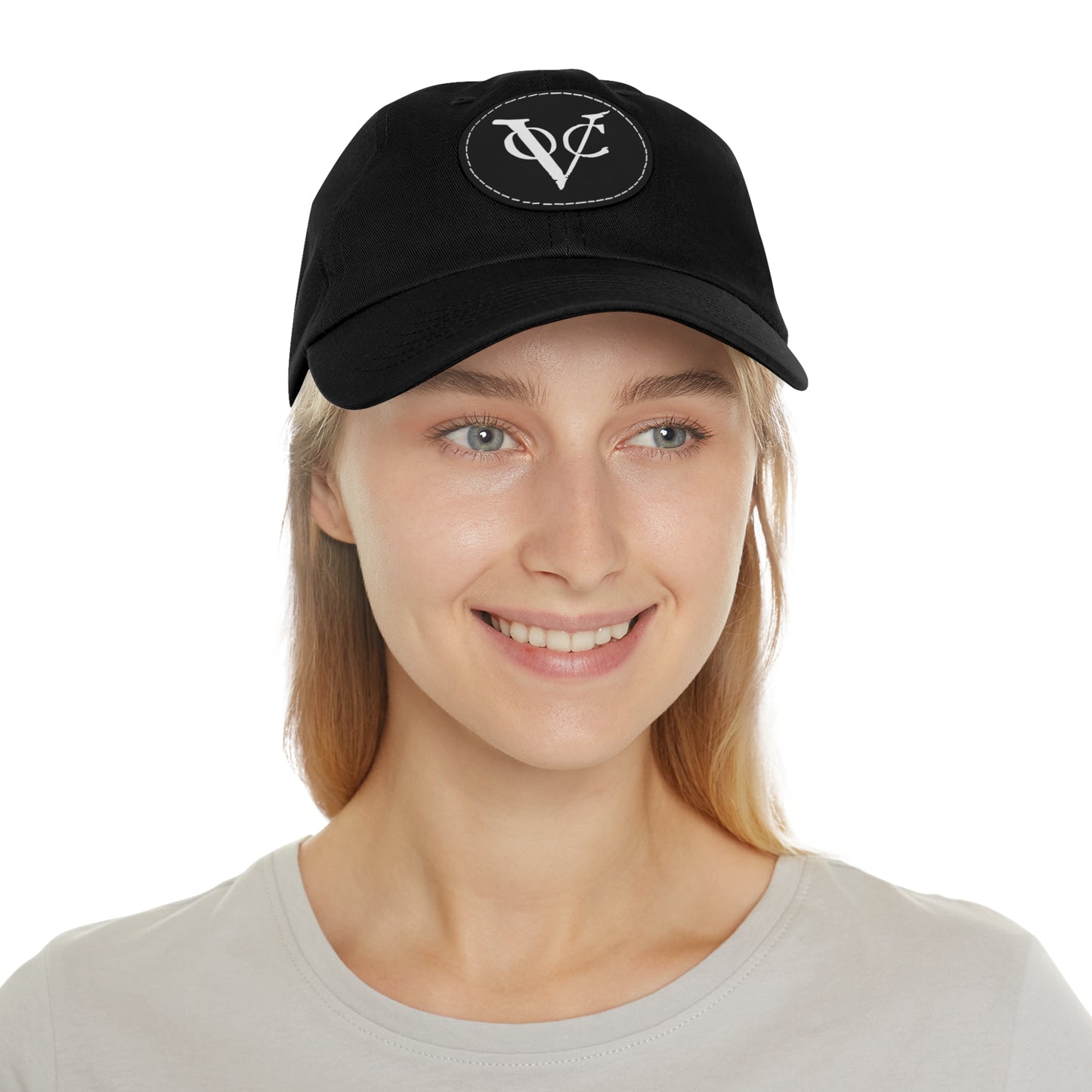 Dutch East India Trading Company Logo Leather Patch Hat