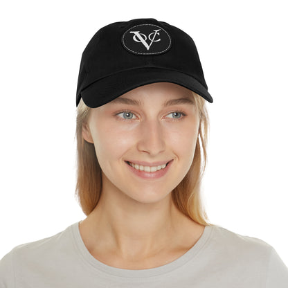 Dutch East India Trading Company Logo Leather Patch Hat