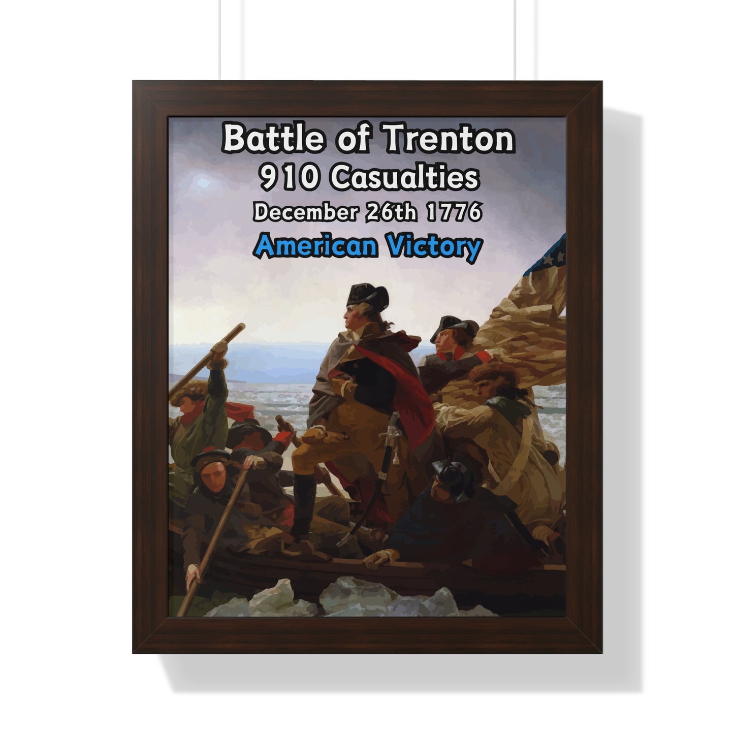 Battle of Trenton Framed Poster