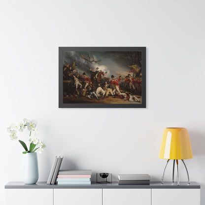 The Death of General Mercer at the Battle of Princeton Framed Print | John Trumbull, c. 1789