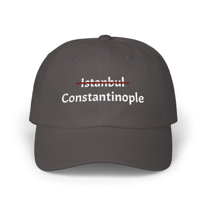 Constantinople not Istanbul Embroidered Hat