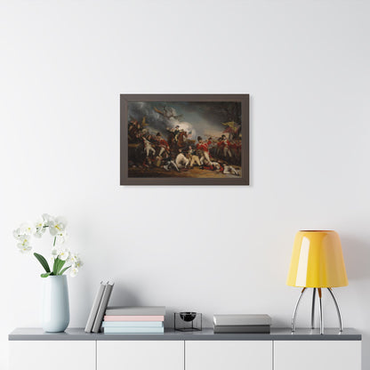 The Death of General Mercer at the Battle of Princeton Framed Print | John Trumbull, c. 1789