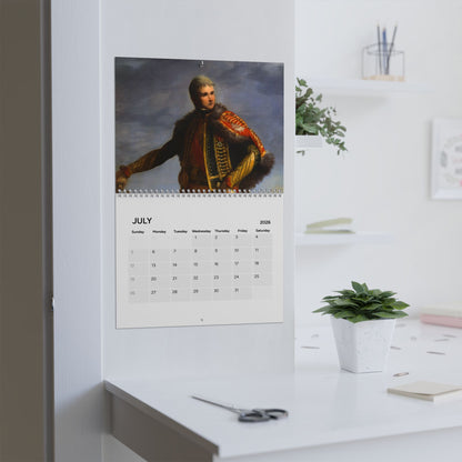 Napoleon's Marshals 2026 (Grid Style) Calendar