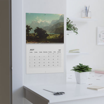 Albert Bierstadt 2027 Painting Calendar