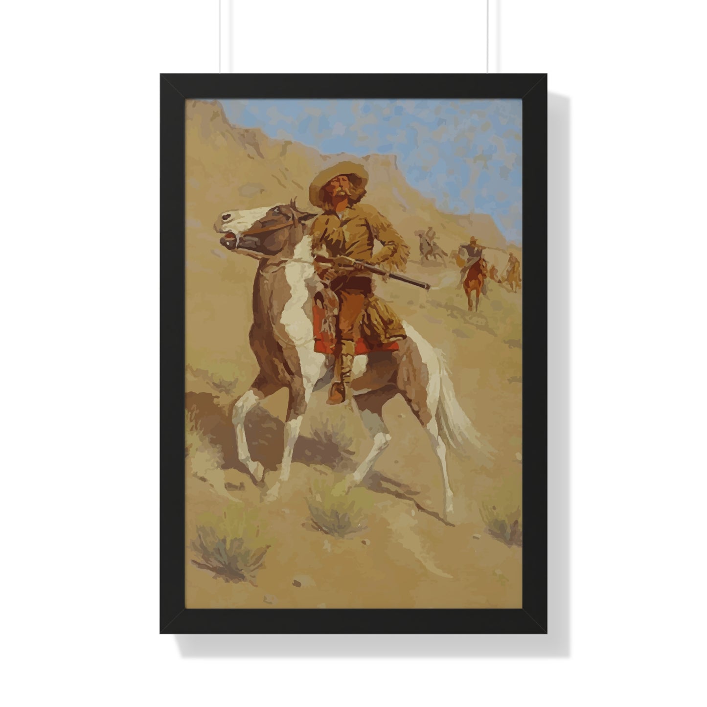 The Scout Framed Painting Poster