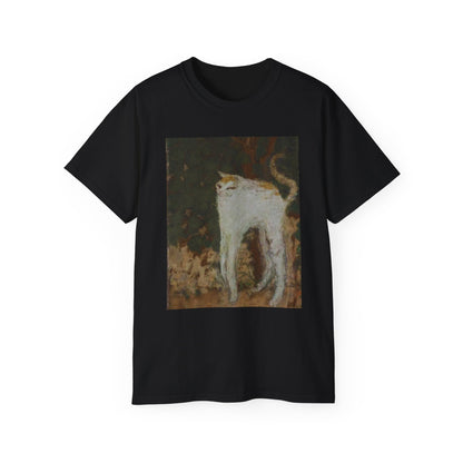 The White Cat Painting Unisex Ultra Cotton Shirt