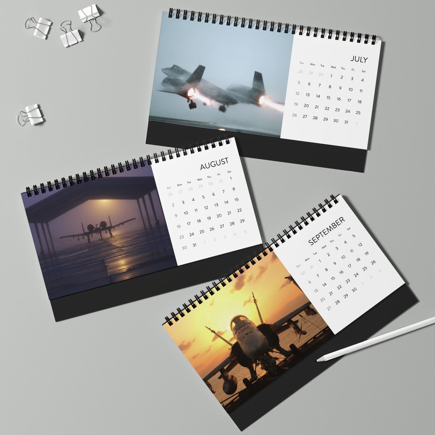 100 years of American Aircraft 2026 Desktop Calendar